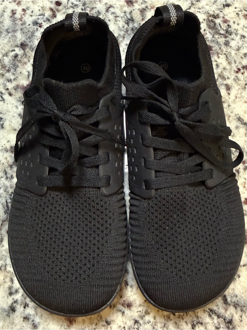 Whitin Barefoot Toe Box Minimalist Womens Black Size 10W